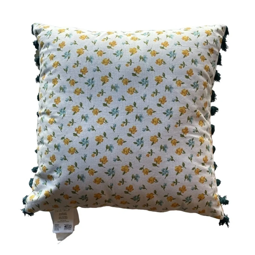 Pioneer Woman Pillow Harvest Pumpkin Charlie Hound Dog NWT Fall Autumn decor